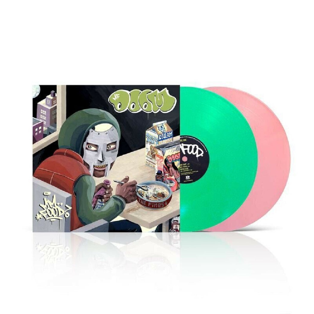 MM..Food - Exclusive Limited Edition Pink & Green Colored 2x Vinyl LP Record