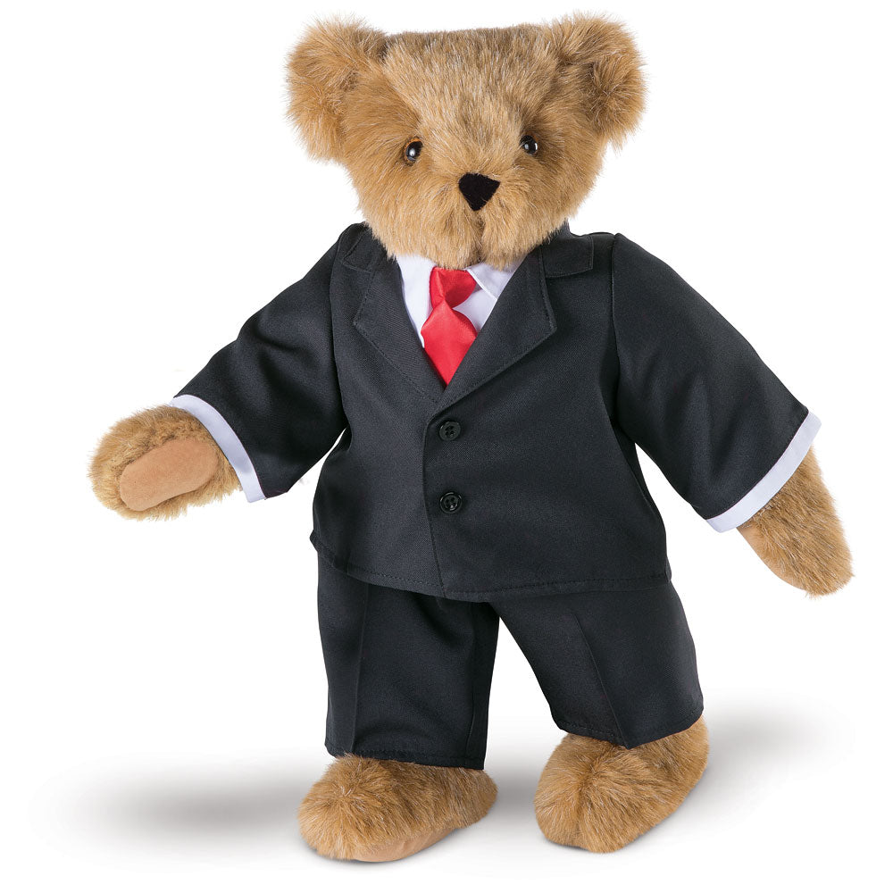 15 In. Business Bear, Black Suit