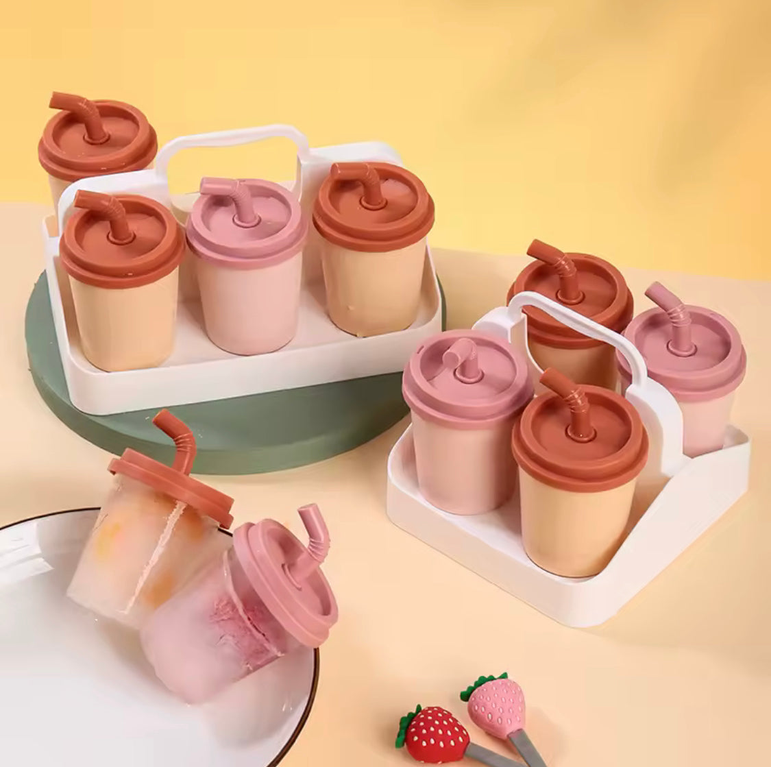Tea Cup Shaped Ice Lolly Mold