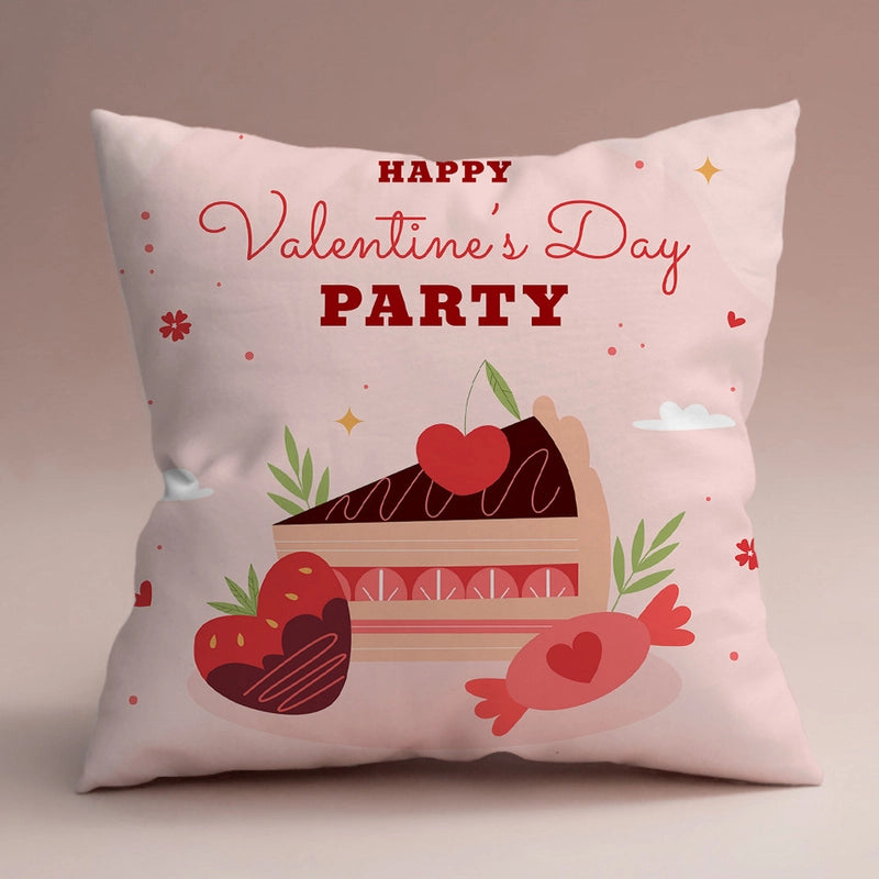 Valentine'S Day Minimalist Letter Polyester Pillow Cases Couch & Sofa Decor