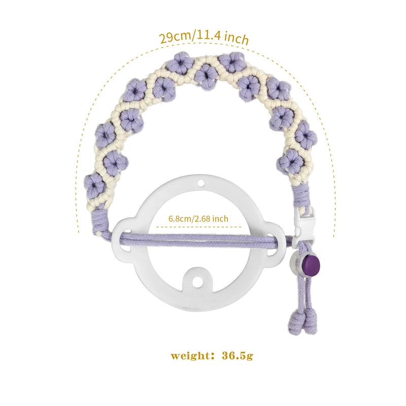 Casual Flower Cotton Rope Water Cup Lanyard 1 Piece