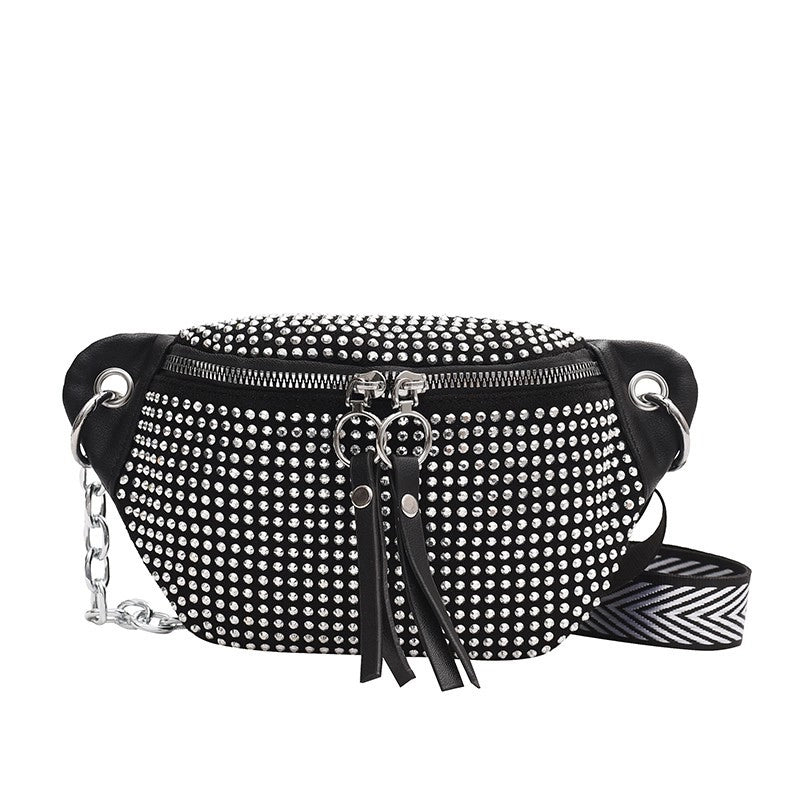 Women's Medium Pu Leather Geometric Streetwear Dumpling Shape Zipper Crossbody Bag