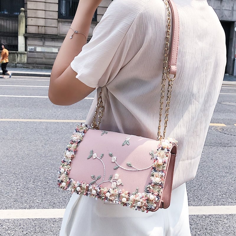 Fashion Flower Crossbody Bag Shoulder Bag