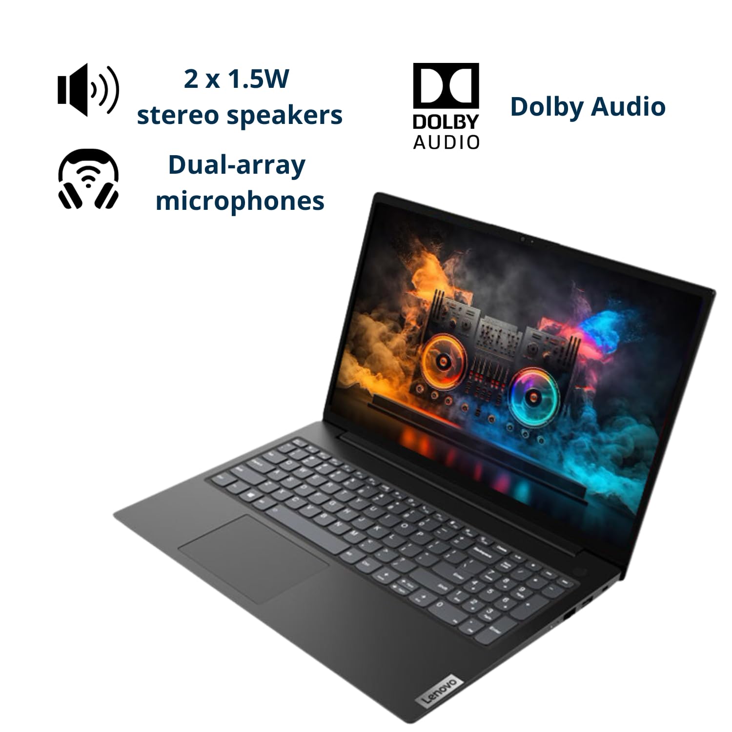 Lenovo Computadora portátil V15, pantalla FHD de 15.6 pulgadas, procesador AMD Ryzen 5 5500U Hexa-core (Beat Intel i7-1065G7), 16 GB de RAM, SSD de 512 GB, HDMI, RJ45, teclado numérico, Wi-Fi, Windows 11 Pro, negro