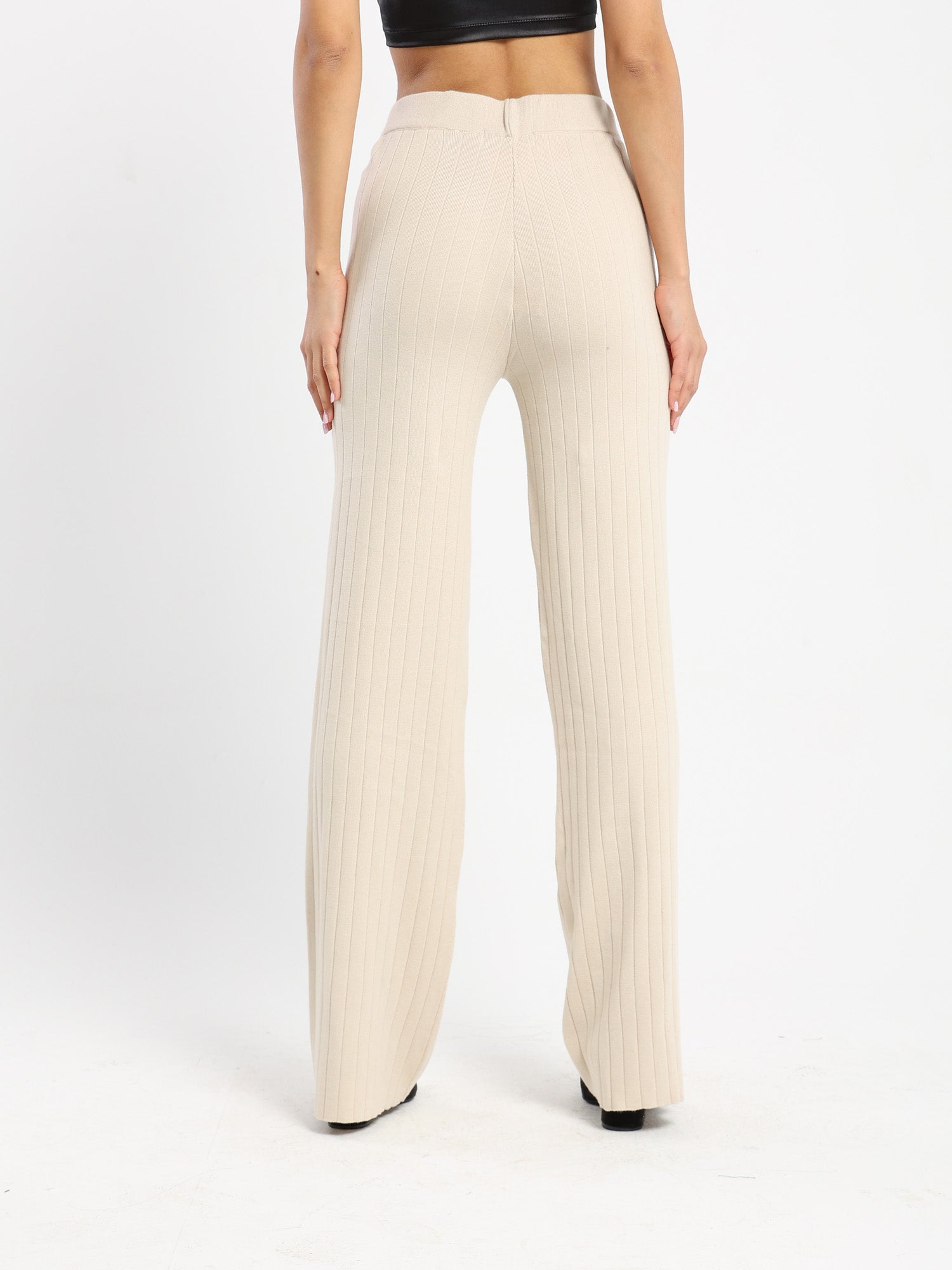 Ribbed Design Pants