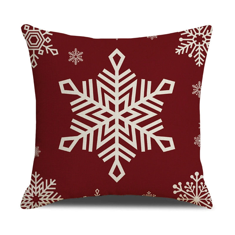 Fashion Letter Elk Polyester Pillow Cases