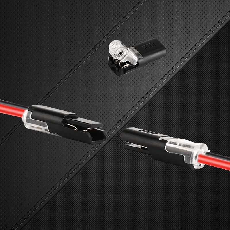 Double-wire Plug-in Connector With Locking Buckle(The more you buy. the more discounts you get)