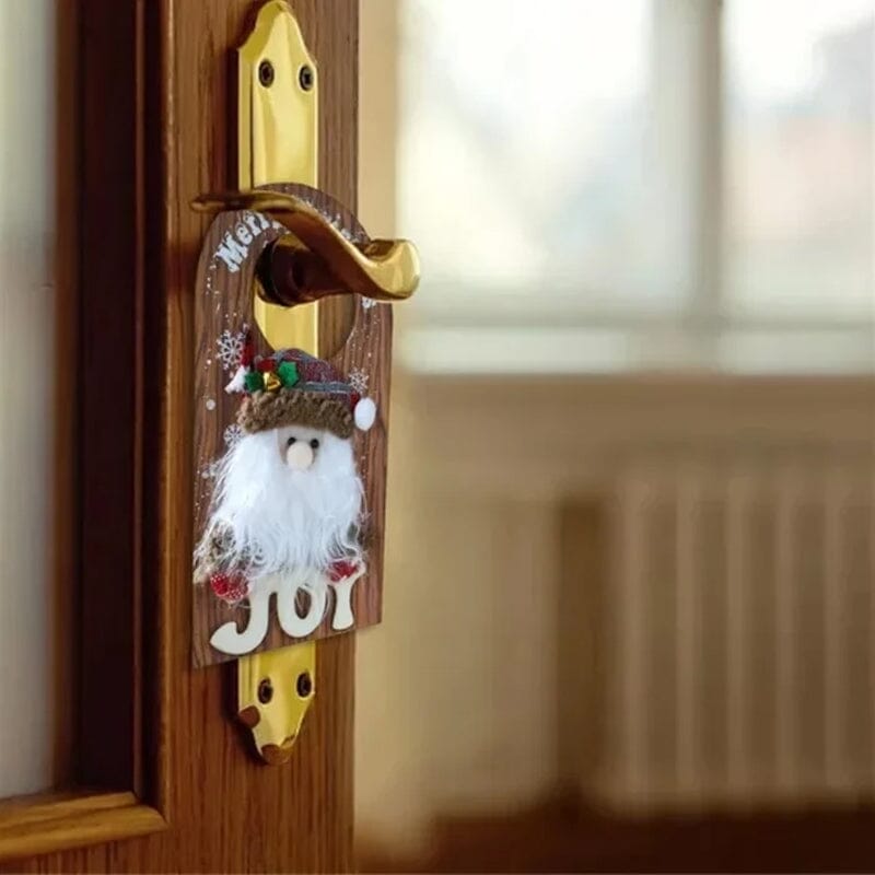 Personalized And Creative Christmas Doorknob Ornament