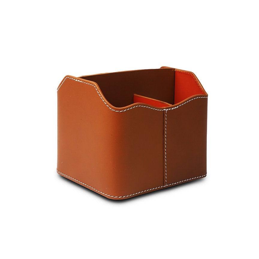 Modella Desk Caddy - Cognac