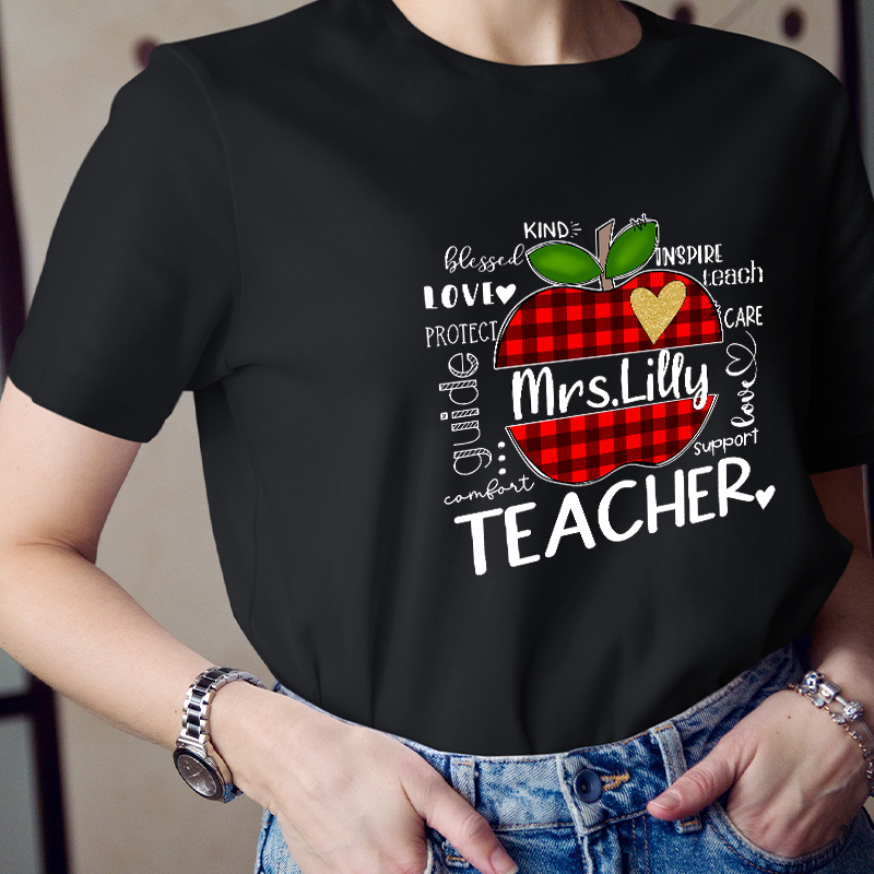 Personalized To Love To Guide To Support Teacher T-Shirt