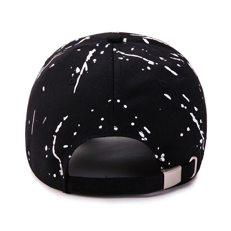 Unisex Hip-hop Retro Streetwear Graffiti Curved Eaves Baseball Cap