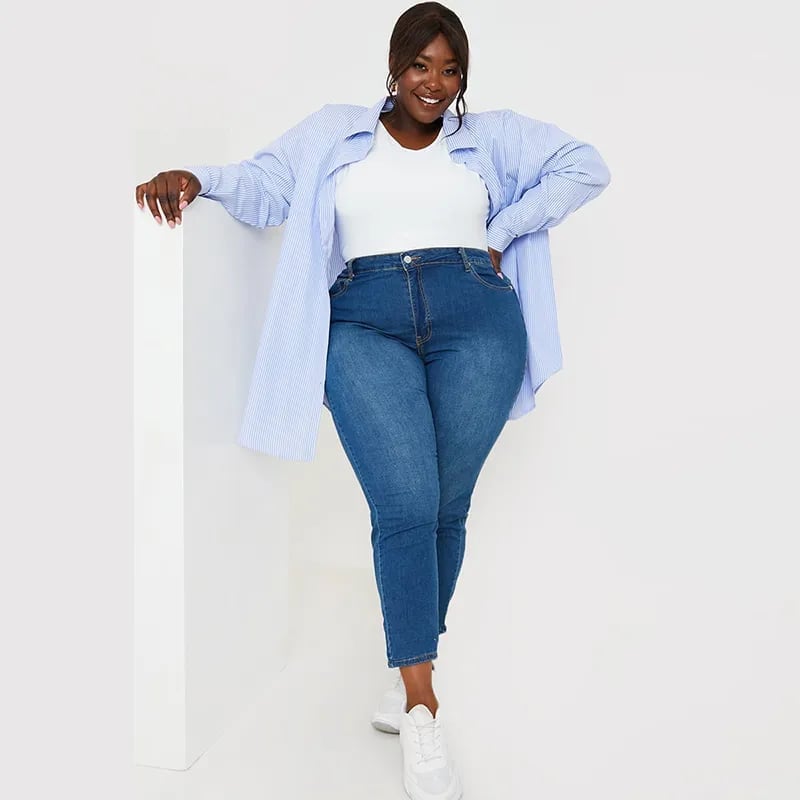 🎉ÚLTIMO DÍA 49%OFF 🔥Jeans Vintage Con Control Cómodo Y Levantamiento De Glúteos Para Abdominoplastia