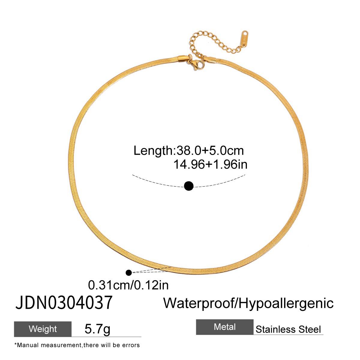 Stainless Steel Cherry Zircon Necklace Jewelry Women'S Titanium Steel Necklace
