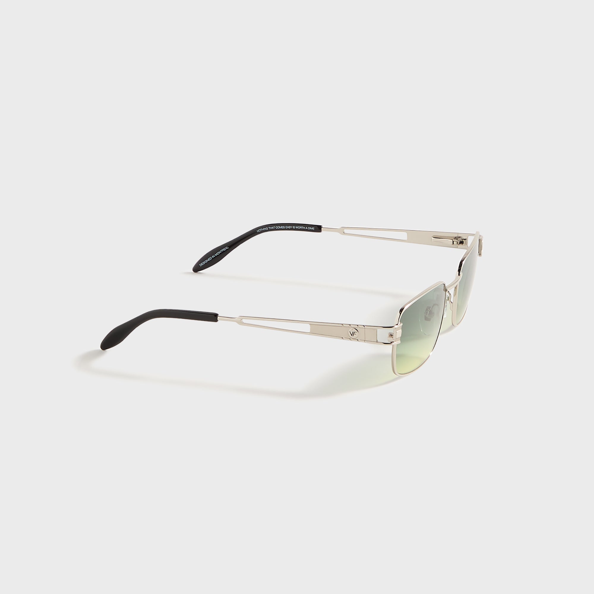 Vintage Frames Dime 24KT - White Gold / Green Yellow Gradient