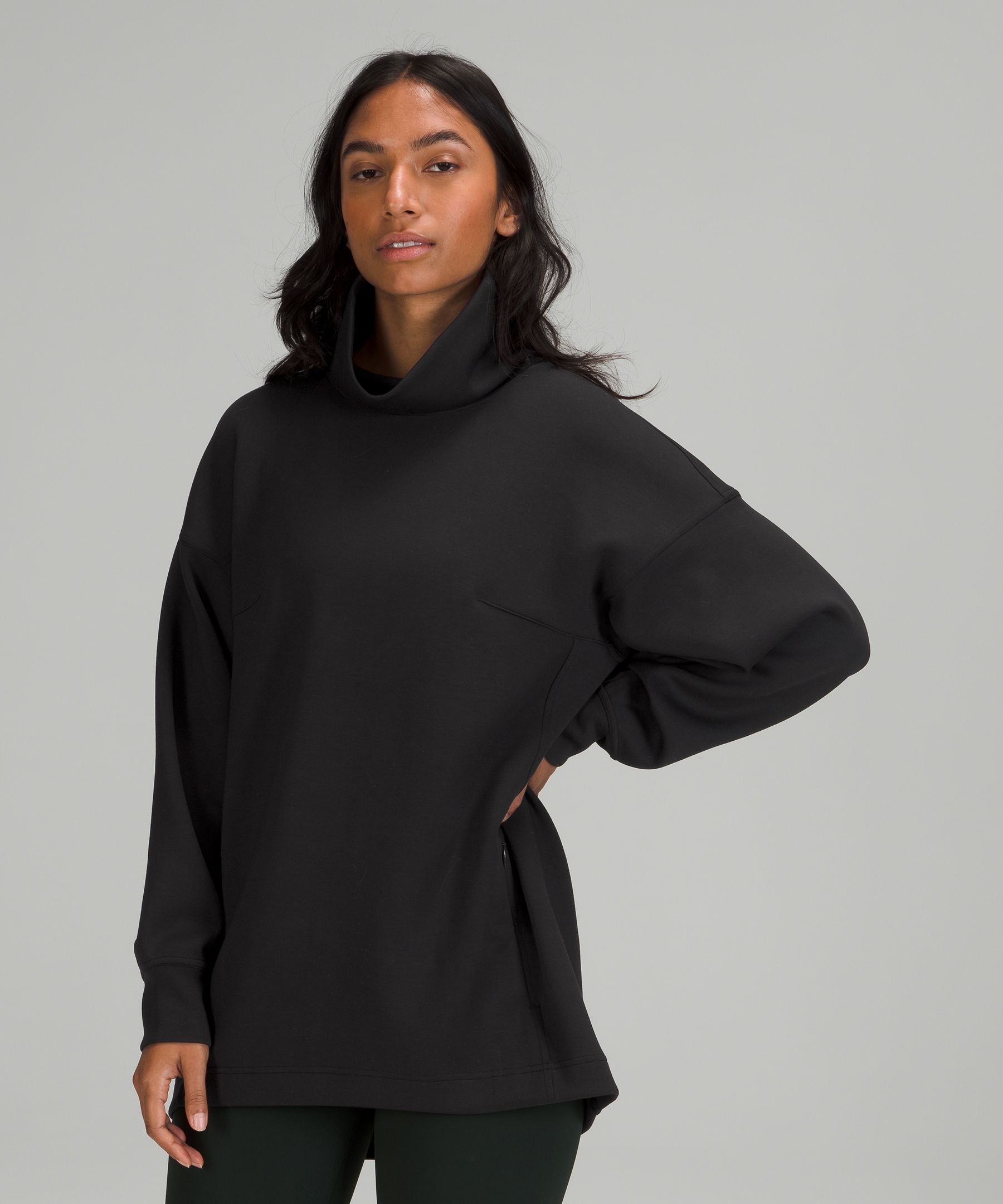 Modal-Blend Turtleneck Tunic