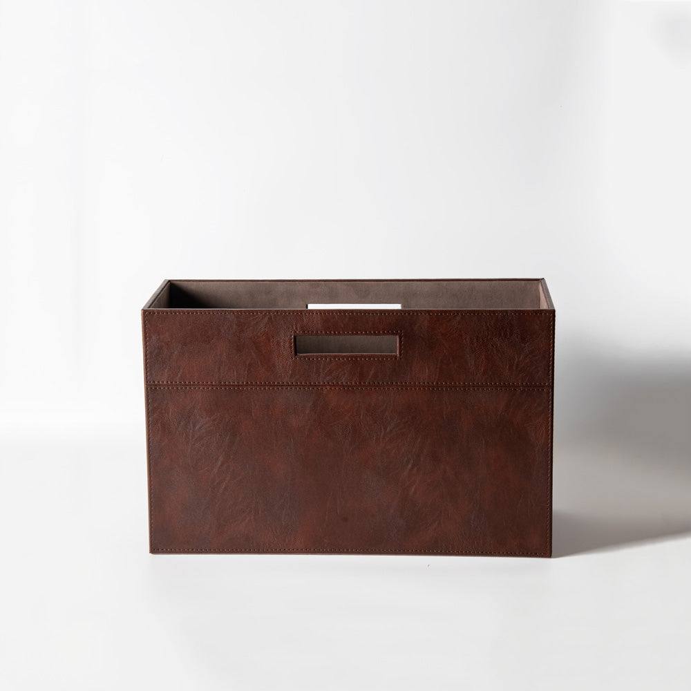 Savoy Magazine Holder - Brown