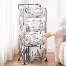 4 Tier Utility Storage Cart