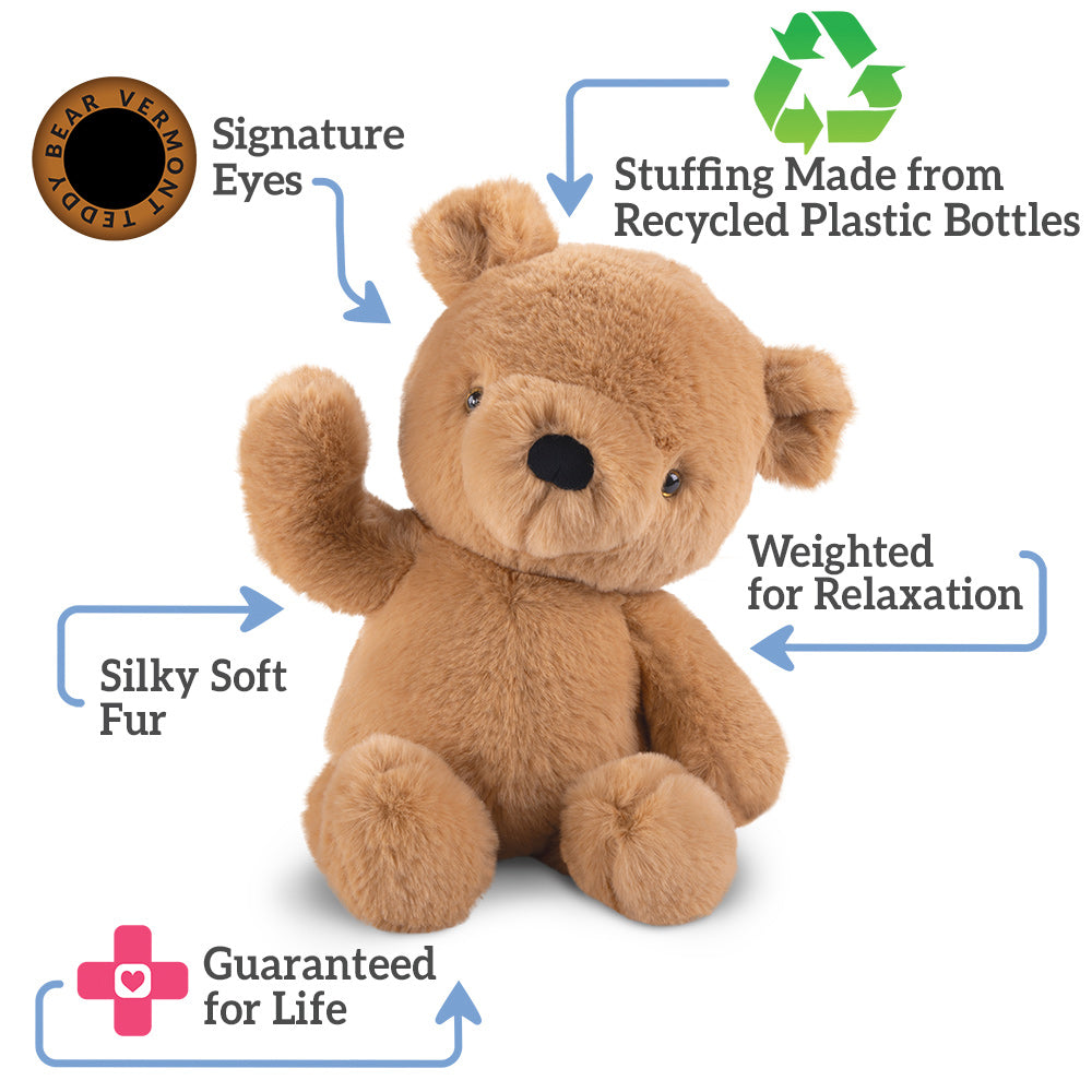 13 In. Weighted Teddy Bear