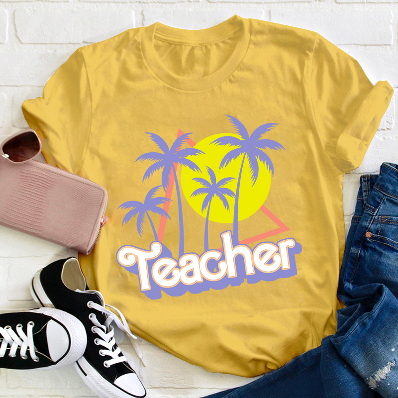 Teacher Summer Time Teacher T-Shirt