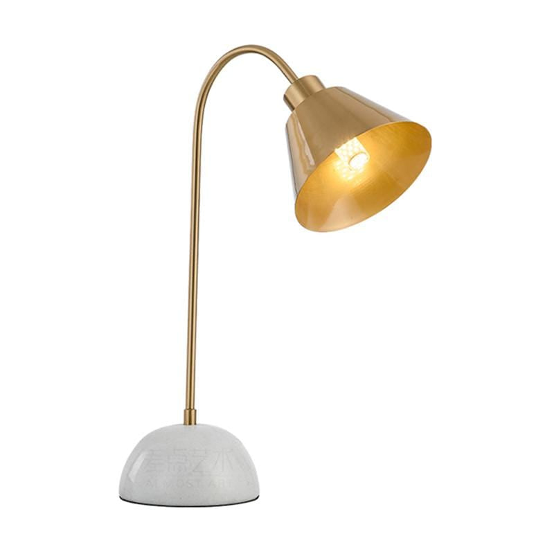 Boden | Brass Marble Table Lamp