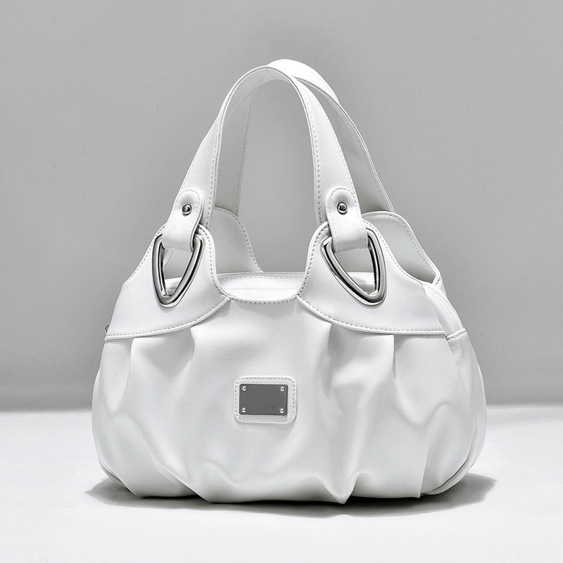 Autumn And Winter New Fashion Fashion Color Simple Shoulder Bag Large Capacity Mother Handbag Bag One-piece Generation
