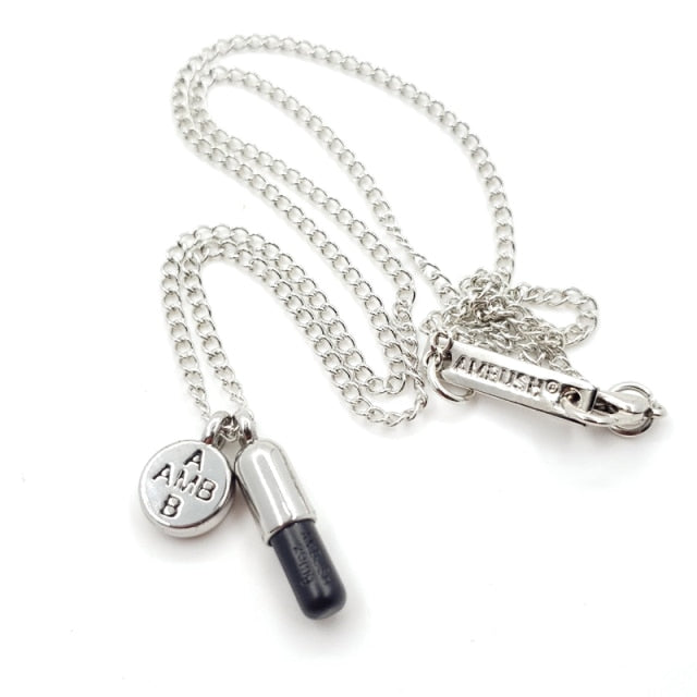 Ambien Pill Necklace
