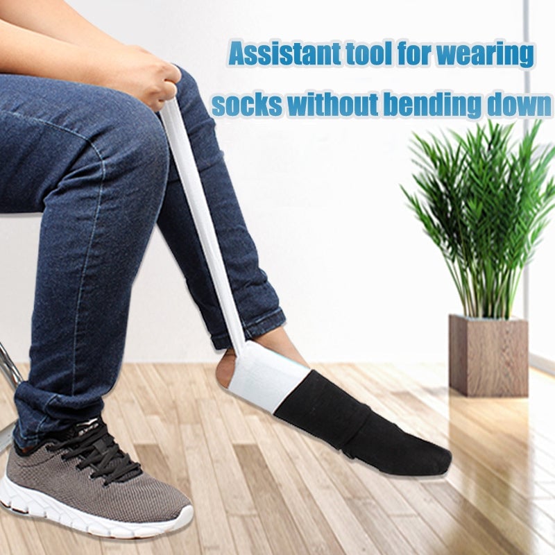 🎁2024 New Year Hot Sale🎁Sock threader: No need to bend over to assist in wearing socks