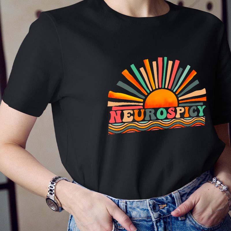 Neurospicy ADHD Teacher T-Shirt