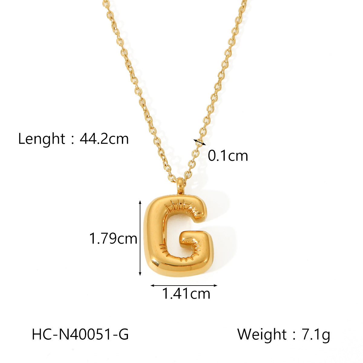 IG Style Letter Number Text Stainless Steel Electroplating Necklaces