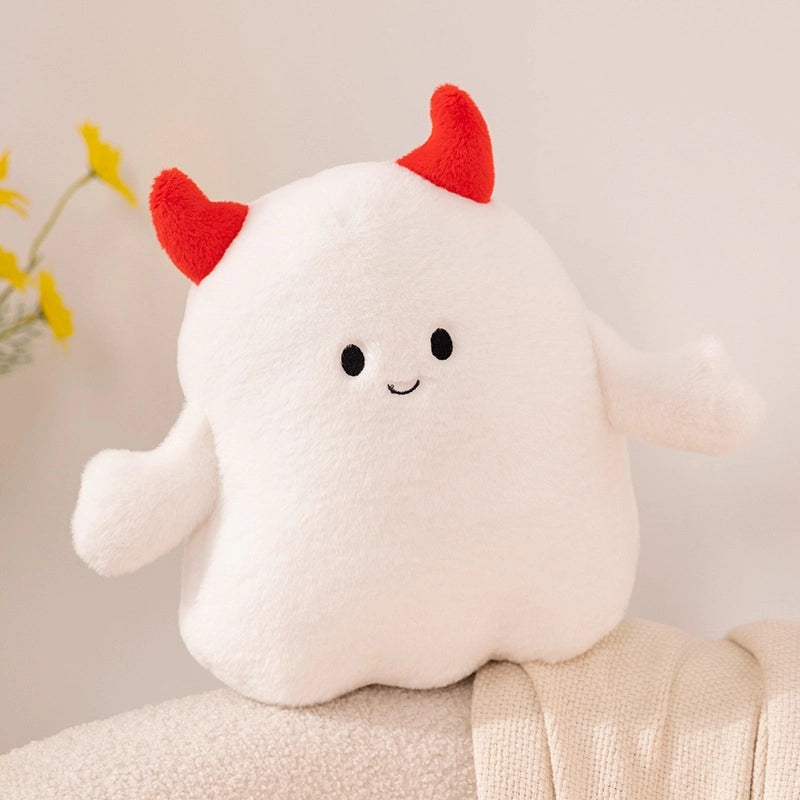 Halloween Elf Demon Plush Pumpkin Sofa Cushion Happy Halloween Demon Ghost Pillow