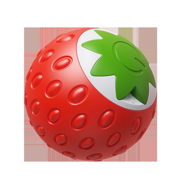 Casual Elegant Lady ABS Silica Gel Strawberry Pet Toys
