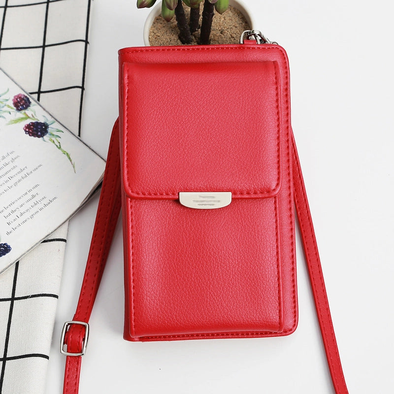 Korean Pu Long Large Capacity Multi-purpose Wallet Mini Mobile Phone Bag