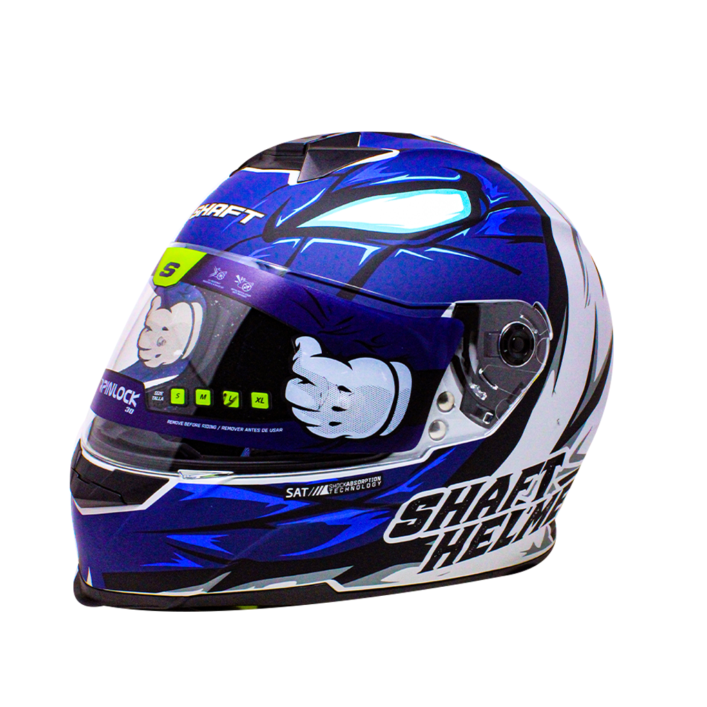 Casco Shaft Integral 502 Dark Knight Gris