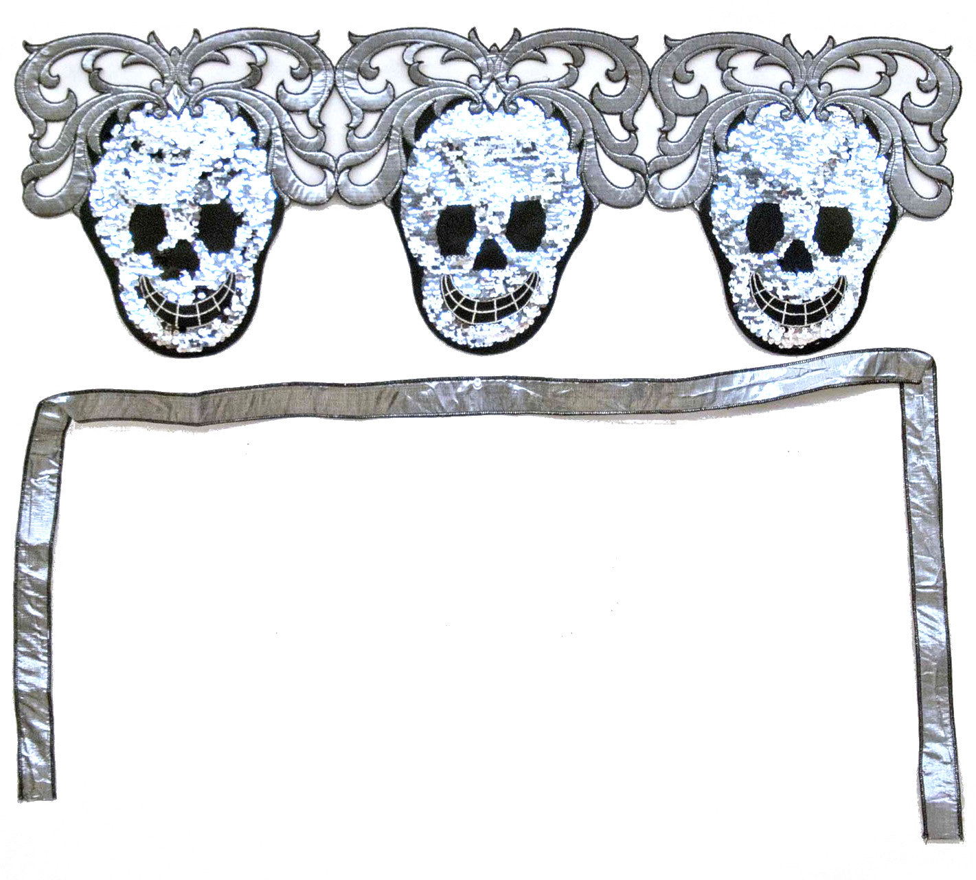 Sequin Skull Garland - Katherine's Collection