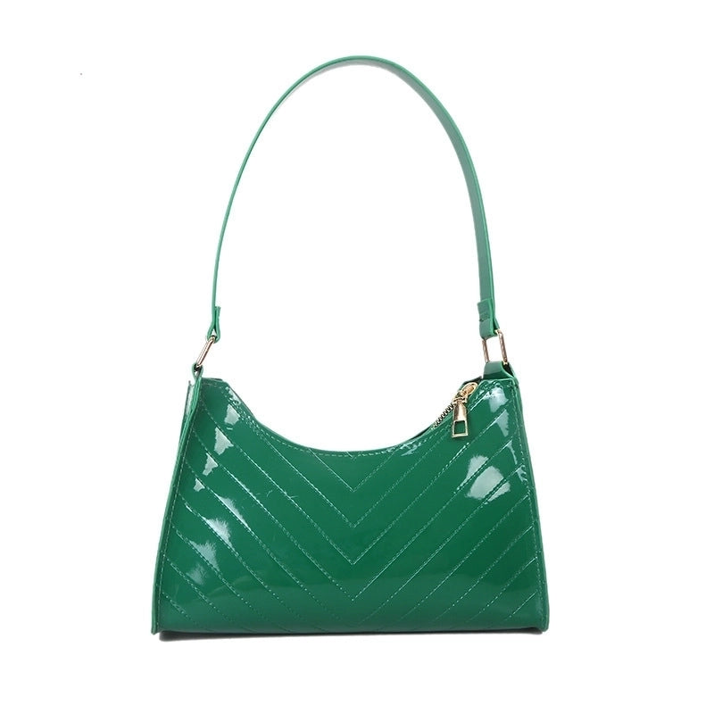 Small Pu Leather Underarm Bag