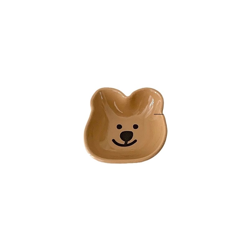 Cute Cartoon Porcelain Dish 1 Piece