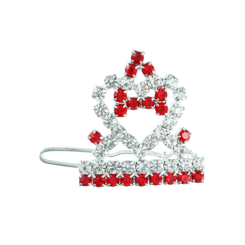 Fashion Crown Cat Dog Hairpin Pet Accessories Dog Supplies Long Hair Dog Teddy