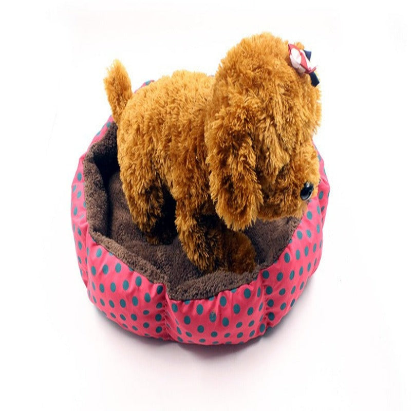 Winter Soft Cotton Pet Bed