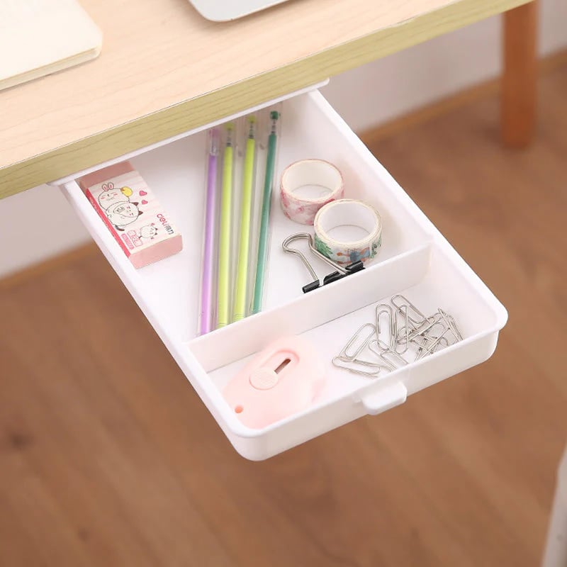 🔥Last Day Promotion 49% OFF - Under Desk Storage Drawer (💥Buy 2 Get Free Shipping💥)