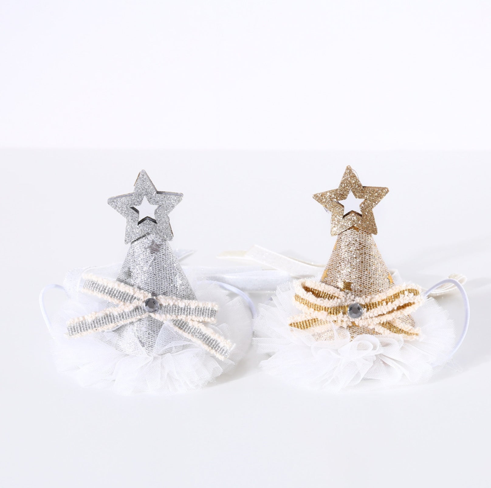 Glitter Birthday Accessory Set for Pets - Hat & Collar