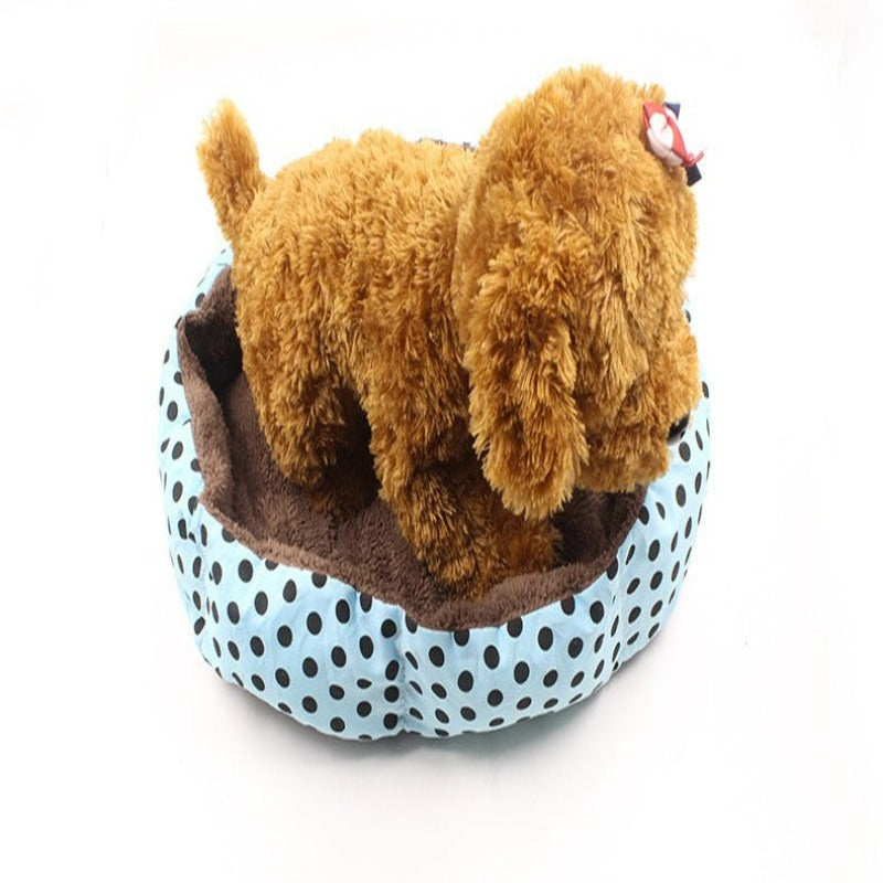 Winter Soft Cotton Pet Bed