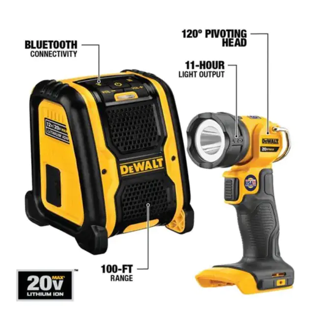 💥Clearance Sale🔥DEWALT BEST 20 VOLT MAX LITHIUM ION CORDLESS COMBO KIT (24 TOOLS)