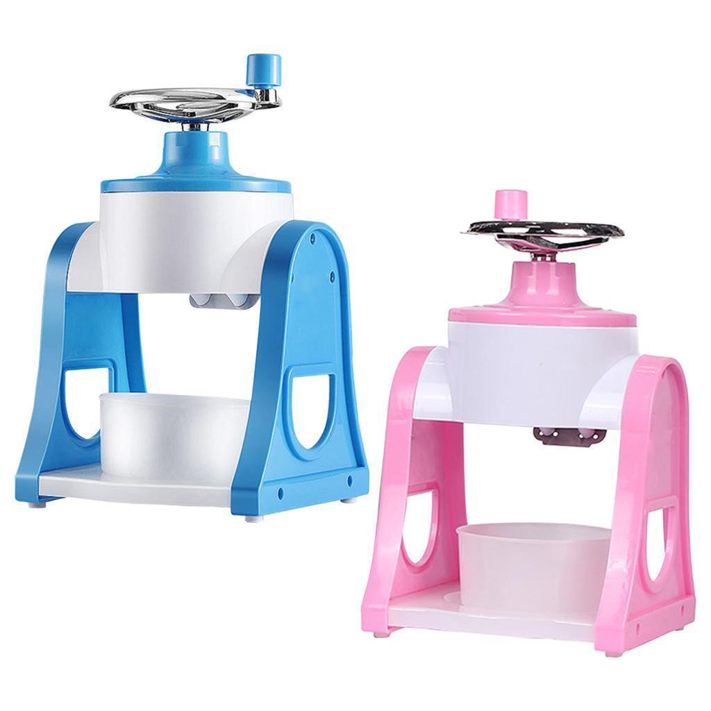 Portable Manual Ice Shaver Snow Ball Machine. Mini Ice Shaving Machine. Ice Cream Grinding Machine