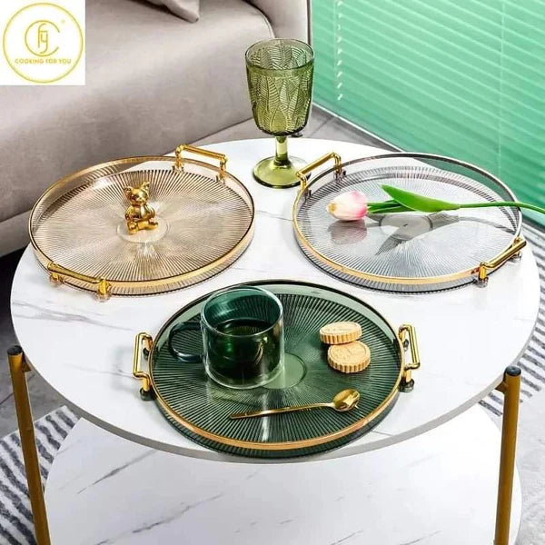 Multifunctional Round Storage Tray