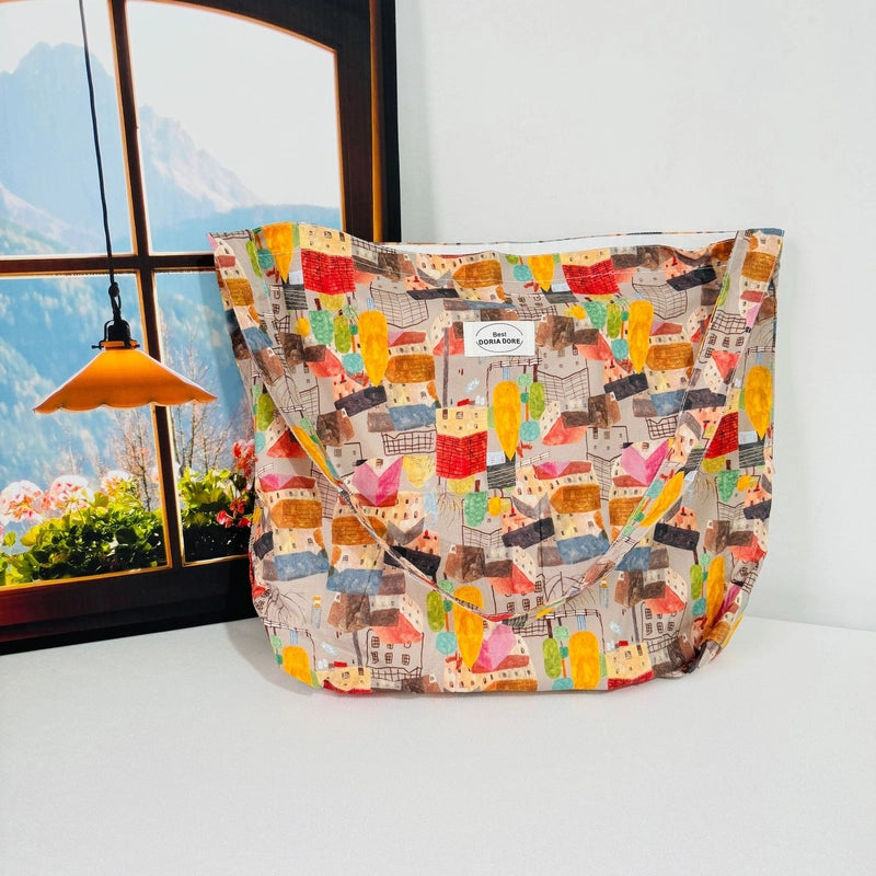 New Niche Design Floral Shoulder Bag Crossbody Bag Women's Fresh Sweet Street Large Capacity Handbag Trendy