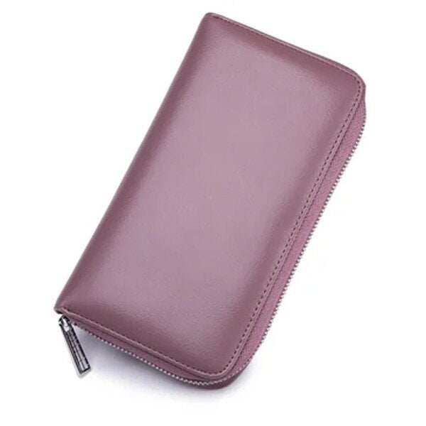 Unisex Anti-Credit Card Fraud Multi-compartment Wallet