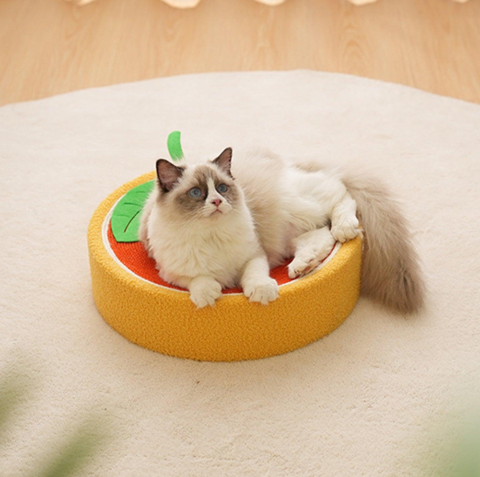 Fruit-Design Sisal Cat Scratcher