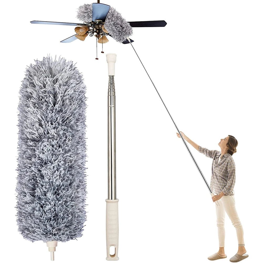 Fan Cleaning Duster: Extendable To 100 Inches!