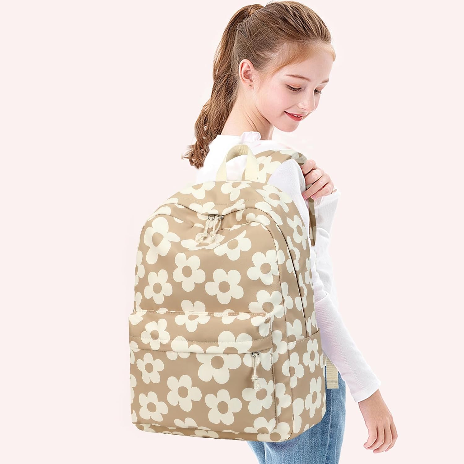 Bluboon School Backpack Teens Girls Boys Kids School Book Bags with Lunch Box Pencil Bag