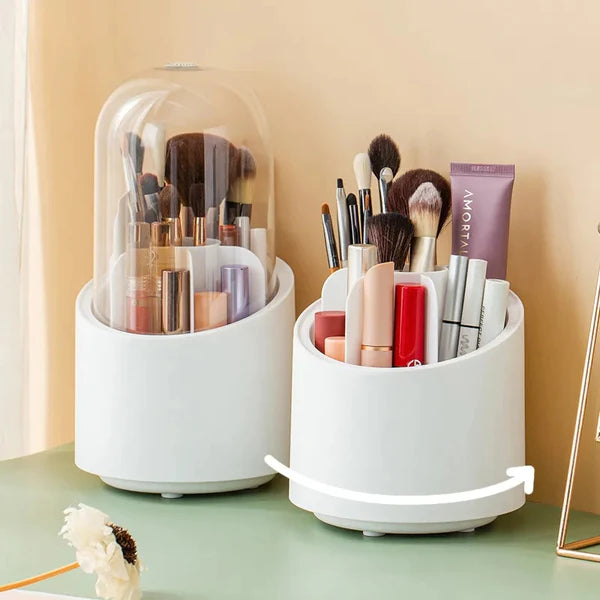 360° Rotating Base Makeup Brush Holder